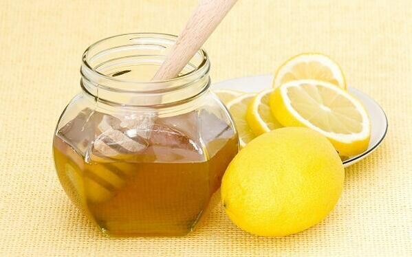 Honey and lemon to treat varicose veins